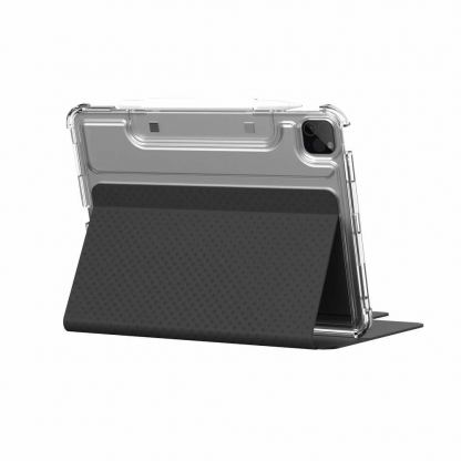 Urban Armor Gear U Lucent Case - удароустойчив хибриден кейс от най-висок клас за iPad Air 5 (2022), iPad Air 4 (2020), iPad Pro 11 (2020), iPad Pro 11 (2018) (черен-прозрачен) 6