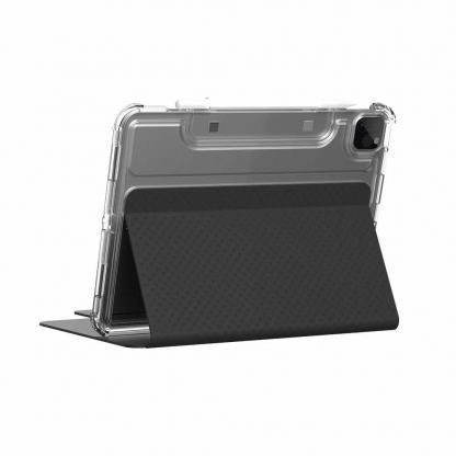 Urban Armor Gear U Lucent Case - удароустойчив хибриден кейс от най-висок клас за iPad Air 5 (2022), iPad Air 4 (2020), iPad Pro 11 (2020), iPad Pro 11 (2018) (черен-прозрачен) 7