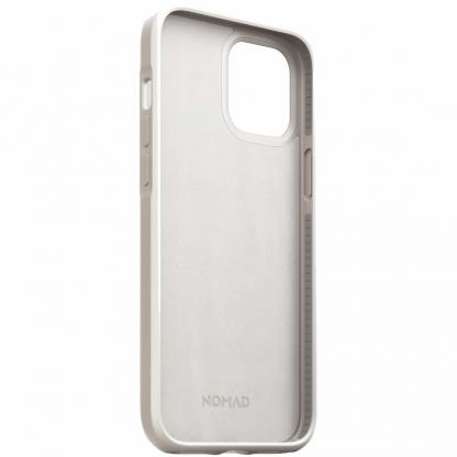 Nomad Leather Rugged Case - кожен (естествена кожа) кейс за iPhone 12 Pro Max (бежов) 8