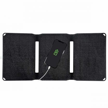 4smarts Foldable Solar Panel VoltSolar 20W Dual USB-A Ports - сгъваем соларен панел зареждащ директно вашето устройство от слънцето 9