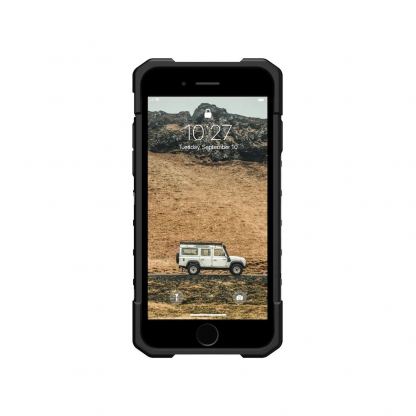 Urban Armor Gear Pathfinder SE Camo Case - удароустойчив хибриден кейс за iPhone SE (2022), iPhone SE (2020), iPhone 8, iPhone 7 (сив камуфлаж) 4