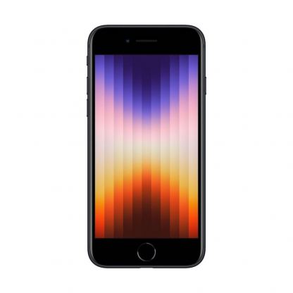 Apple iPhone SE (2022) 256GB - фабрично отключен (черен) 2