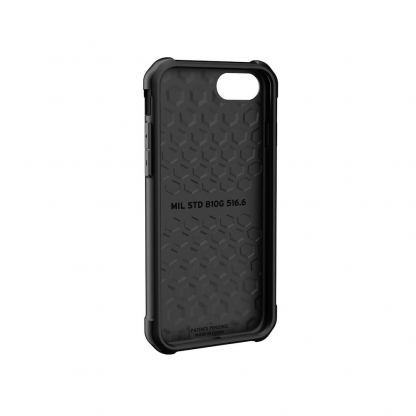 Urban Armor Gear Metropolis LT Kevlar Case - удароустойчив хибриден кейс за iPhone SE (2022), iPhone SE (2020), iPhone 8, iPhone 7 (черен) 7