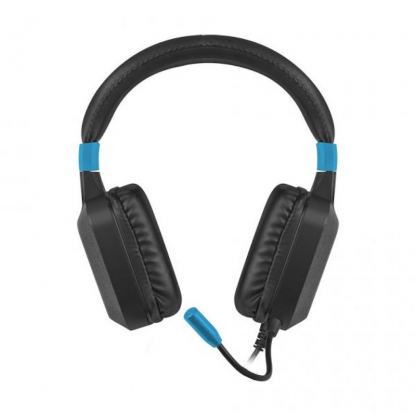 Fury Backlit Gaming Headset Raptor NFU-1584 - USB гейминг слушалки с подцветка и микрофон за PC (черен-син) 3
