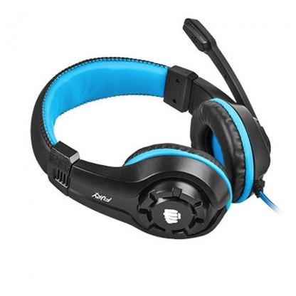 Fury Wildcat Gaming Headset NFU-0862 - гейминг слушалки с микрофон за PC и лаптопи (черен-син) 3