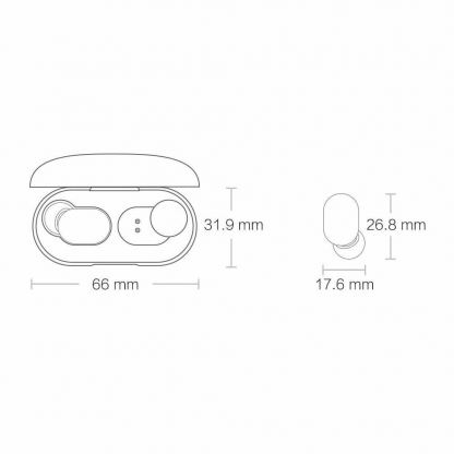 Xiaomi Haylou GT1 TWS Earbuds - безжични блутут слушалки със зареждащ кейс (черен) 4