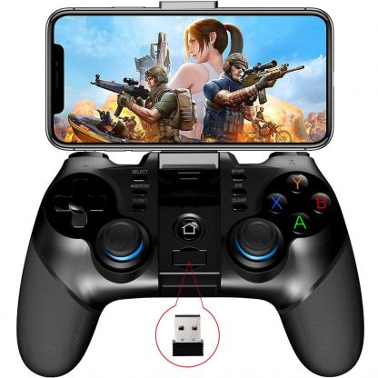 iPega PG-9156 Batman Bluetooth Gamepad Wireless Controller - универсален безжичен геймпад контролер (черен) 2