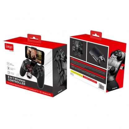 iPega PG-9156 Batman Bluetooth Gamepad Wireless Controller - универсален безжичен геймпад контролер (черен) 9