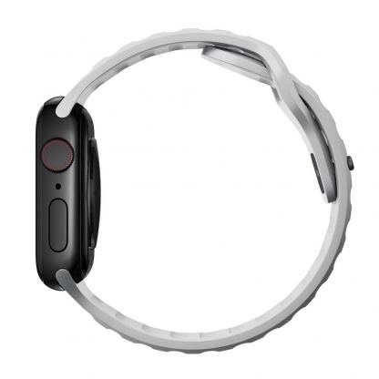Nomad Sport Strap V2 - силиконова каишка за Apple Watch 42мм, 44мм, 45мм (сив) 4