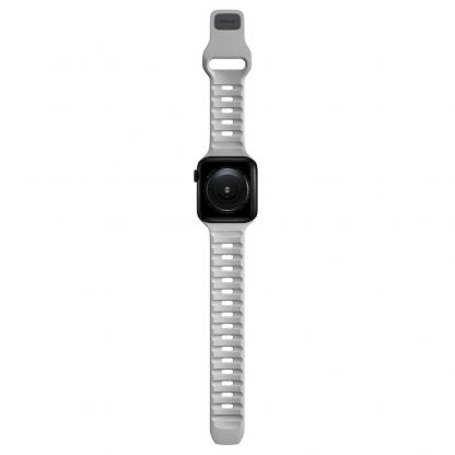 Nomad Sport Strap V2 - силиконова каишка за Apple Watch 42мм, 44мм, 45мм (сив) 8