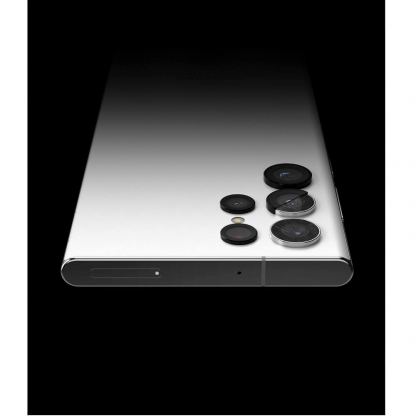 Ringke Metal Camera Lens Frame Glass - предпазни стъклени лещи за камерата на Samsung Galaxy S22 Ultra (черен) 8