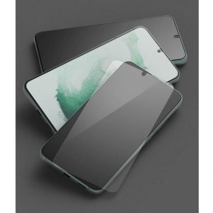 Ringke Invisible Defender ID Glass Tempered Glass 2.5D - калено стъклено защитно покритие за дисплея на Samsung Galaxy S22 Plus (прозрачен) (2 броя) 4