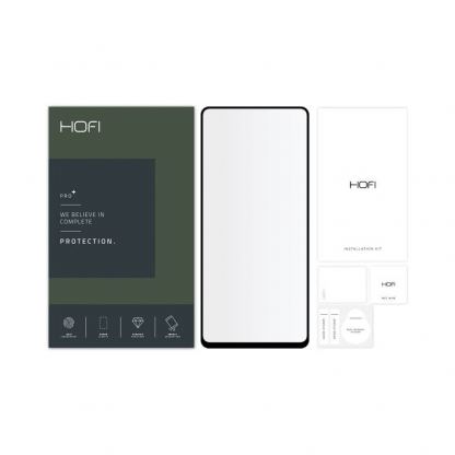 Hofi Glass Pro Plus Tempered Glass 2.5D - калено стъклено защитно покритие за дисплея на Samsung Galaxy M53 (черен-прозрачен) 2