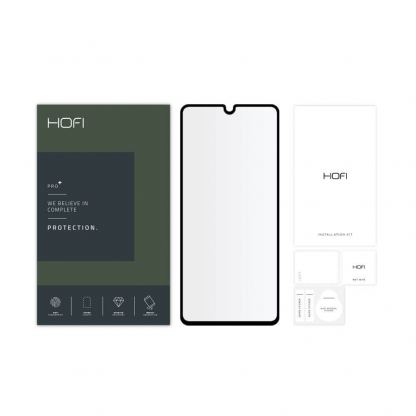 Hofi Glass Pro Plus Tempered Glass 2.5D - калено стъклено защитно покритие за дисплея на Samsung Galaxy A33 5G (черен-прозрачен) 3