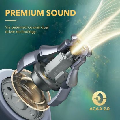 Anker Soundcore Liberty 3 Pro TWS Noise-Cancelling Earbuds - безжични блутут слушалки с кейс за мобилни устройства (лилав) 4