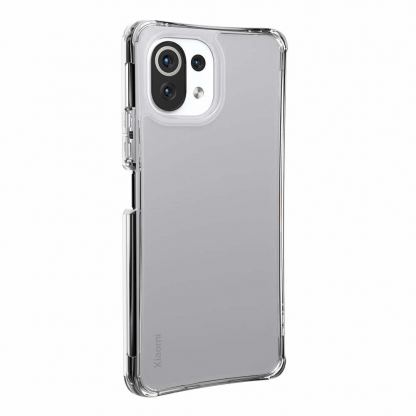 Urban Armor Gear Plyo Case - удароустойчив хибриден кейс за Xiaomi Mi 11 Lite 4G, Mi Lite 5G (прозрачен) 3
