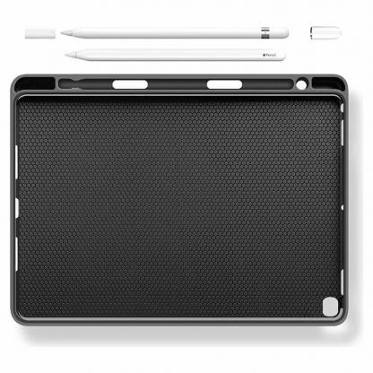 Tech-Protect SC Pen Case and Bluetooth Keyboard - кожен калъф и безжична блутут клавиатура за iPad Air 5 (2022), iPad Air 4 (2020) (черен) 6