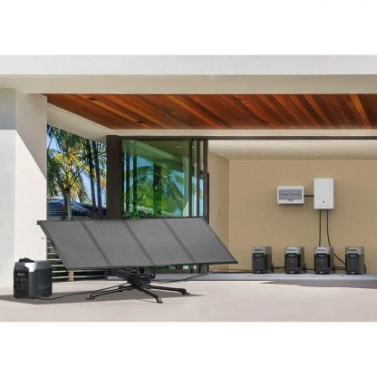 EcoFlow 400W Solar Panel - сгъваем соларен панел зареждащ директно вашето устройство от слънцето (черен) 2