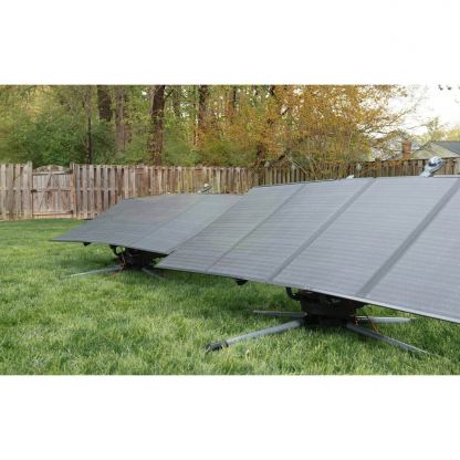 EcoFlow 400W Solar Panel - сгъваем соларен панел зареждащ директно вашето устройство от слънцето (черен) 5