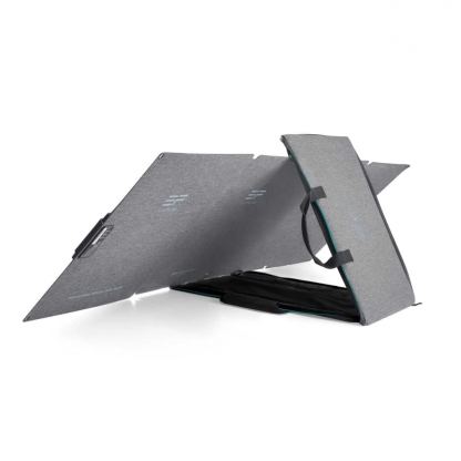 EcoFlow 110W Solar Panel - сгъваем соларен панел зареждащ директно вашето устройство от слънцето (черен) 8