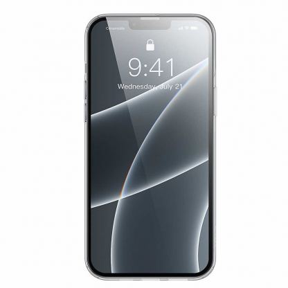 Baseus Simple Case - силиконов (TPU) калъф за iPhone 13 (прозрачен) 4