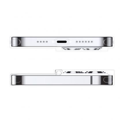 Baseus Simple Case - силиконов (TPU) калъф за iPhone 13 (прозрачен) 5