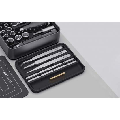 JIMI Home Screwdriver Set (FM-3) - комплекет за ремонтни дейности (100 части) (сив) 6