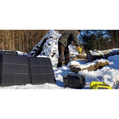 EcoFlow RIVER Portable Power Station 288Wh - портативна електростанция за зареждане на до 9 устройства едновременно (черен) 11