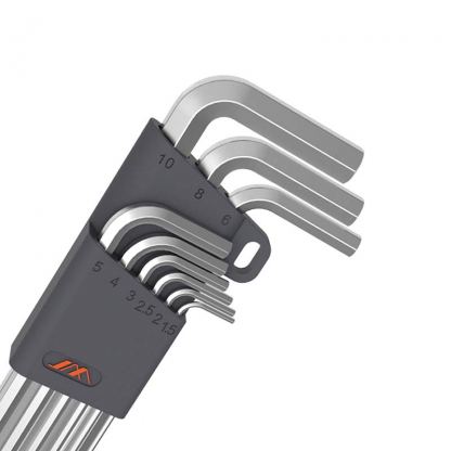 JIMI Home Hex Key Sets 1.5-10mm (JM-G1309N) - комплекти шестограмни ключове (сребрист) 5