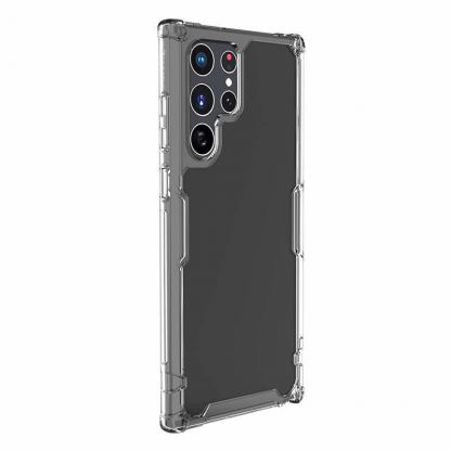 Nillkin Nature TPU Pro Case - хибриден удароустойчив кейс с Samsung Galaxy S22 Ultra (прозрачен) 3