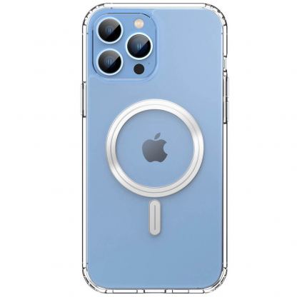 Dux Ducis Clin MagSafe Case - хибриден удароустойчив кейс с MagSafe за iPhone 13 Pro Max (прозрачен) 2