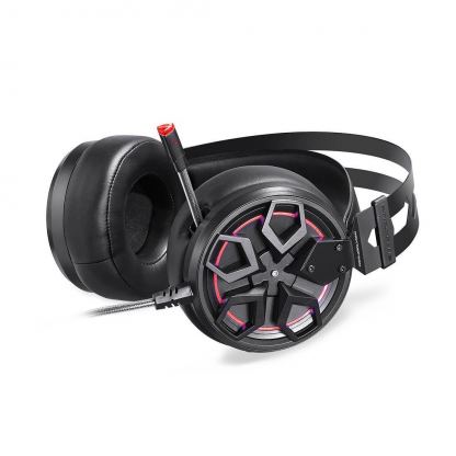 Motospeed Gaming Headphones H60 - USB гейминг слушалки с микрофон за PC (черен) 4