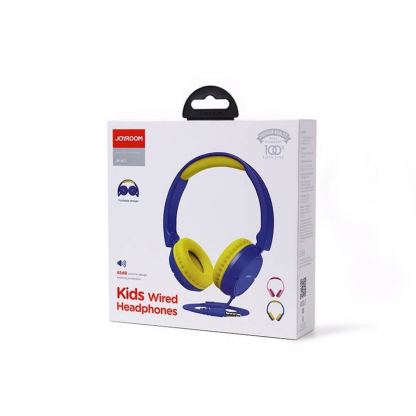 Joyroom Kids On-Ear Headphones - слушалки подходящи за деца (син) 8