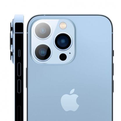 Joyroom Mirror Lens Camera Tempered Glass Protector - предпазно стъклено защитно покритие за камерата на iPhone 13 Pro, iPhone 13 Pro Max (прозрачен) 10