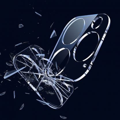 Joyroom Mirror Lens Camera Tempered Glass Protector - предпазно стъклено защитно покритие за камерата на iPhone 13 Pro, iPhone 13 Pro Max (прозрачен) 18