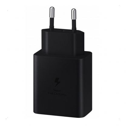 Samsung Power Delivery 3.0 45W Wall Charger EP-T4510XBEGEU - захранване за ел. мрежа с USB-C изход и USB-C кабел (черен) (retail опаковка) 4