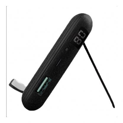 Uniq Hyde Air View Powerbank 18W Wireless Charger 20000mAh  - преносима външна батерия с USB-C порт, USB-A изход и безжично зареждане (сив) 4