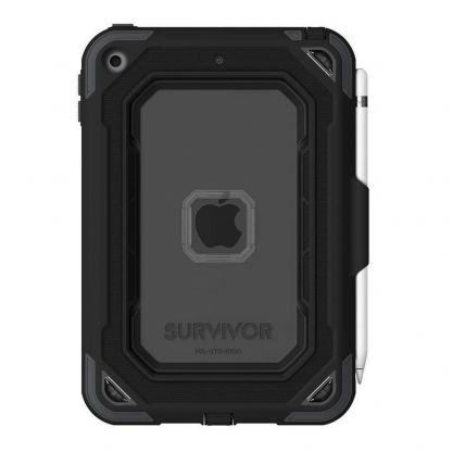 Griffin Survivor All Terrain Case V2 - защита от най-висок клас за iPad mini 5 (2019) (черен-прозрачен)  2