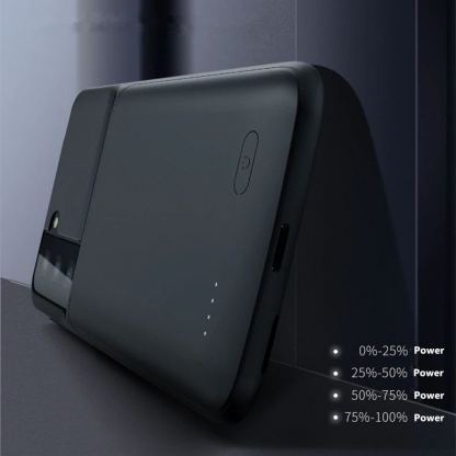 Tech-Protect Power Battery Case 4800mAh - кейс с вградена батерия за Samsung Galaxy S21 (черен) 4
