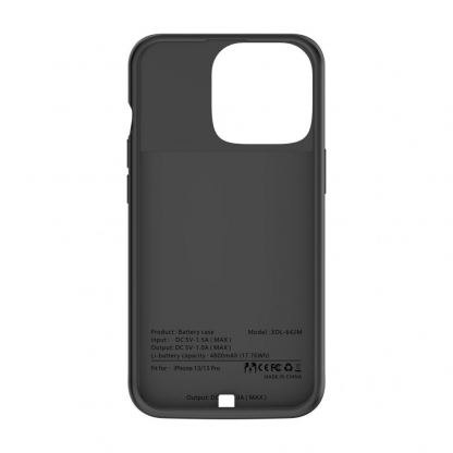 Tech-Protect Power Battery Case 4800mAh - кейс с вградена батерия за iPhone 12 Pro Max, iPhone 13 Pro Max (черен) 3