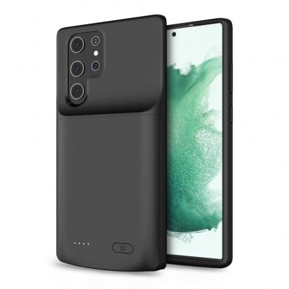 Tech-Protect Power Battery Case 4800mAh - кейс с вградена батерия за Samsung Galaxy S22 Ultra (черен) 2