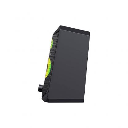 Havit SK202 USB 2.0 RGB Computer Speakers - тонколони за компютър с RGB подсветка (черен) 4