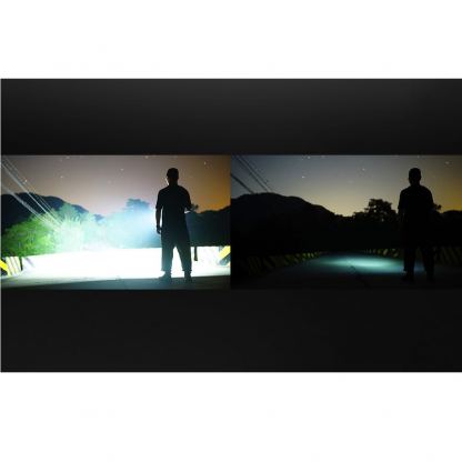 Nitecore TUP Flashlight 1000 lm - джобен тактически фенер с диплей (черен) 7