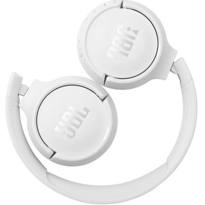 JBL T510 BT - безжични Bluetooth слушалки с микрофон за мобилни устройства (бял)  3