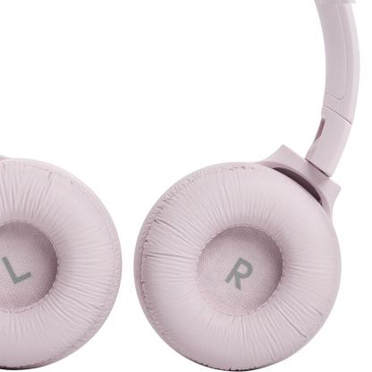 JBL T510 BT - безжични Bluetooth слушалки с микрофон за мобилни устройства (розов)  4