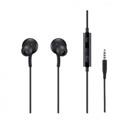Samsung Stereo Headset EO-IA500BBE - слушалки с микрофон и управление на звука за Samsung и други устройства (черен) (ритейл опаковка) 3