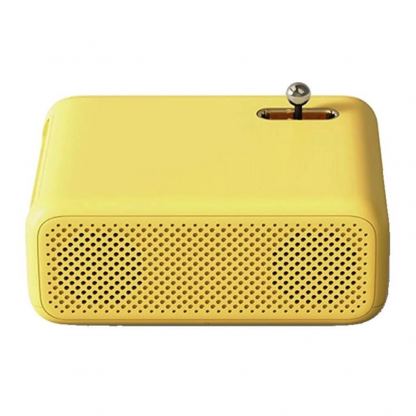 Xiaomi WANBO X1 Mini LED Projector - мултимедиен LCD проектор с VGA, HDMI, USB, SD входове и дистанционно (жълт) 3