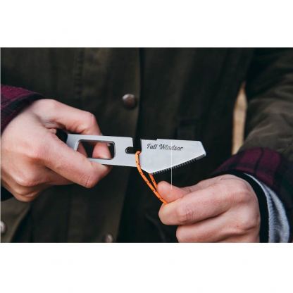 Full Windsor Muncher Titanium Multi Tool Utensil - титаниев мултифункционален прибор за къмпинг (сребрист) 10