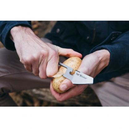 Full Windsor Muncher Titanium Multi Tool Utensil - титаниев мултифункционален прибор за къмпинг (сребрист) 11