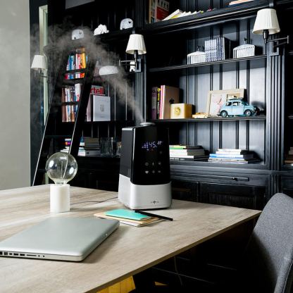 Air&Me Clevair 2 Ultrasonic Humidifier - овлажнител за въздух с дистанционно управление (сребрист) 3